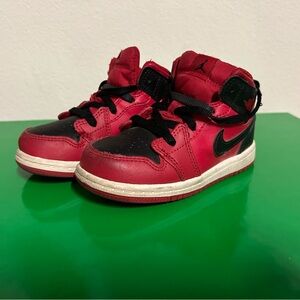 Kids Red and Black Sneakers